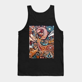 Explore the Cultural Depth: Australian Aboriginal Art and Unique Visual Traditions Tank Top